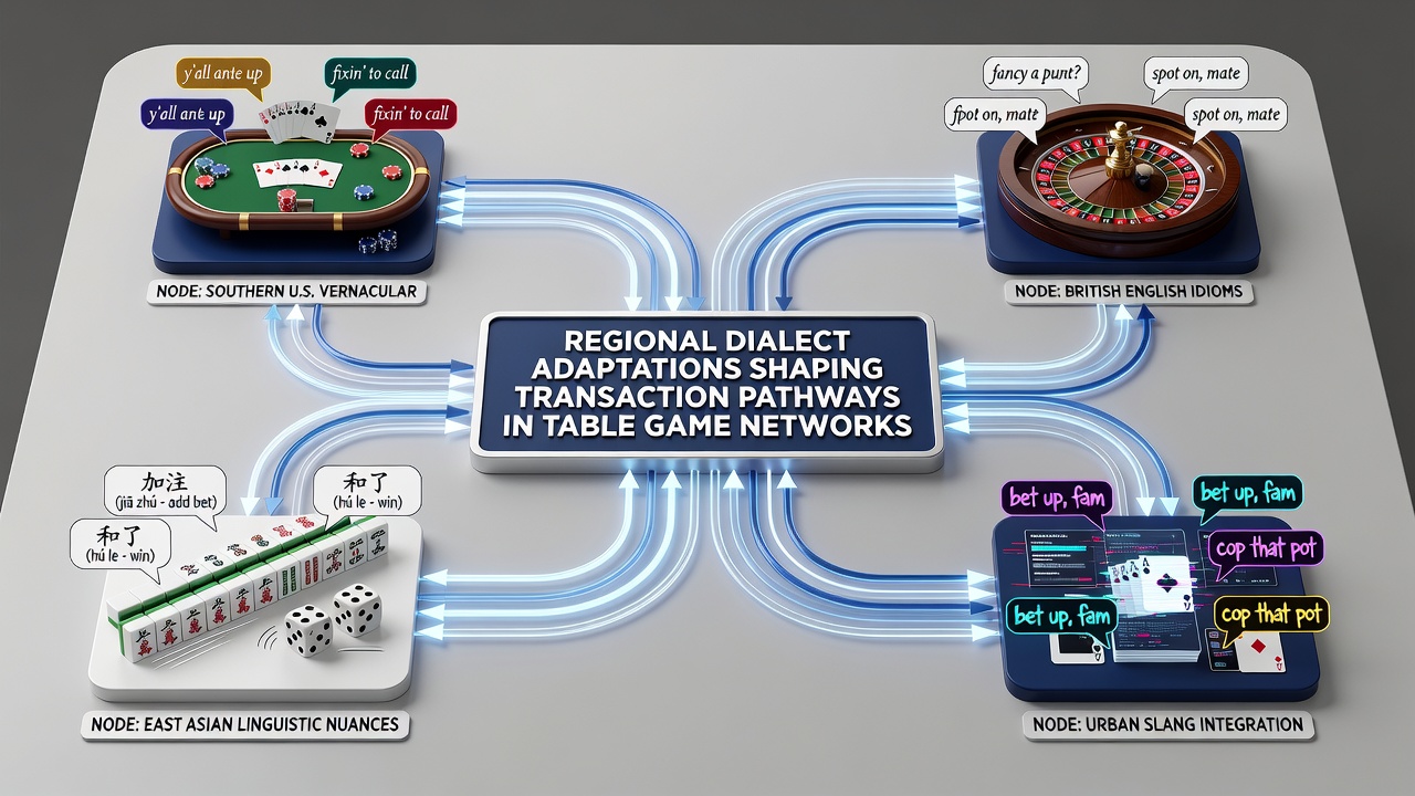 Illustration of localized transaction routes connecting different regional servers in gaming networks