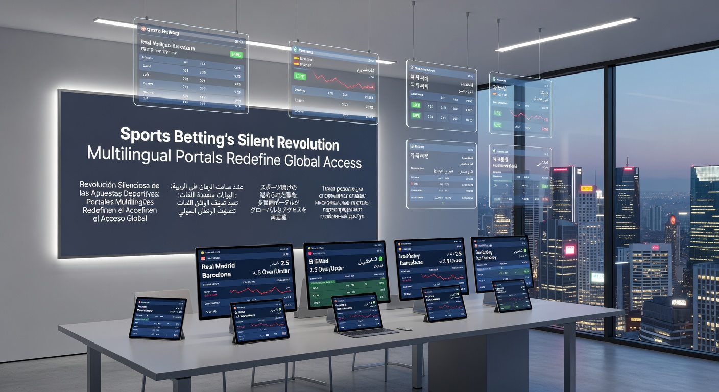 Screenshot of a multilingual sports betting interface showing odds in Spanish, Arabic, and Hindi for a soccer match